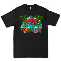 Black Summer Premium Tee - CowhideDigitalArt