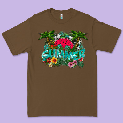 Summer Premium Tee Designed By Cowhidedigitalart