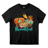 Black thankful pumpkins Heavy Core Tee - BundleAndBundleShop