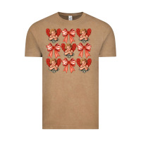 Vintage Coffee Valentines Eros and bow Vintage Tee - CowhideDigitalArt