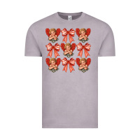 Vintage Zinc Valentines Eros and bow Vintage Tee - CowhideDigitalArt