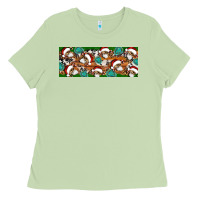 Matcha Santa skeleton christmas Ladies Tee - Artiststas