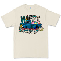 Bone Happy Easter  truck Premium Tee - CowhideDigitalArt