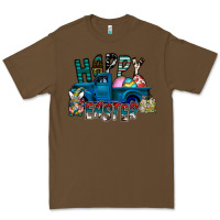 Cacao Happy Easter  truck Premium Tee - CowhideDigitalArt