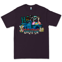 Plum Happy Easter  truck Premium Tee - CowhideDigitalArt