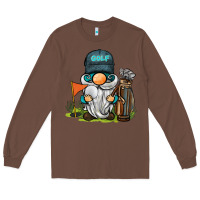 Chestnut golf gnome Long Sleeve Tee - BarkalooDesign