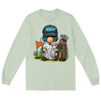 Matcha golf gnome Long Sleeve Tee - BarkalooDesign