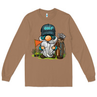 Toasted Coconut golf gnome Long Sleeve Tee - BarkalooDesign