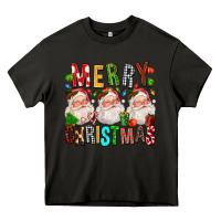 Asphalt Merry christmas santa Heavy Core Tee - FaDigitalArtStudio