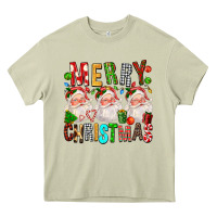 Mossy Merry christmas santa Heavy Core Tee - FaDigitalArtStudio