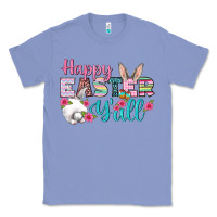 Colony Blue Happy Easter Y'all Classic Tee - BundleAndBundleShop