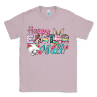 Lilac Happy Easter Y'all Classic Tee - BundleAndBundleShop
