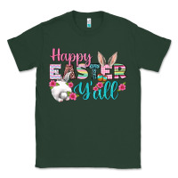 Sports Green Happy Easter Y'all Classic Tee - BundleAndBundleShop