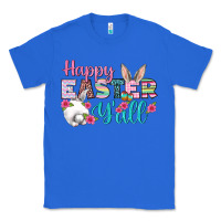 True Royal Happy Easter Y'all Classic Tee - BundleAndBundleShop