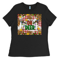 Black Oh Deer Ladies Tee - Artiststas