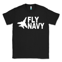 Black fly navy Classic Tee - DesigneFamous
