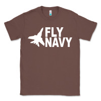 Chestnut fly navy Classic Tee - DesigneFamous