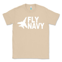 Mushroom fly navy Classic Tee - DesigneFamous
