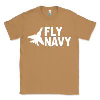 Toasted Coconut fly navy Classic Tee - DesigneFamous