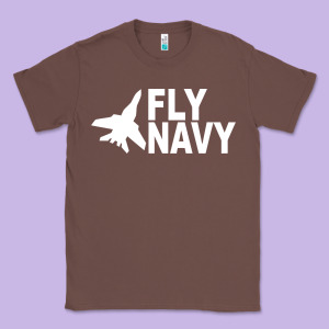 Fly Navy Classic Tee Designed By Designefamous