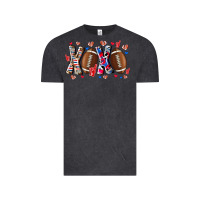 Vintage Black Xox Football Vintage Tee - CowhideDigitalArt