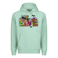 Seafoam love halloween heifer Premium Hoodie - AdoDesignShop