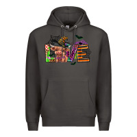 Smoke love halloween heifer Premium Hoodie - AdoDesignShop