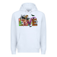 White love halloween heifer Premium Hoodie - AdoDesignShop