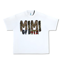 White mimi of both Urban Heavy Tee - RacoonDesign