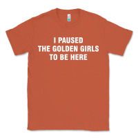 Copper i paused the golden girls to be here Classic Tee - DesigneFamous