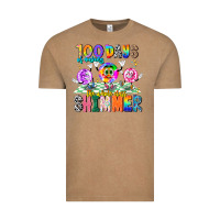 Vintage Coffee 100 Days Of Making The Whole Class Shimmer Vintage Tee - CowhideDigitalArt