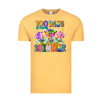 Vintage Mustard 100 Days Of Making The Whole Class Shimmer Vintage Tee - CowhideDigitalArt