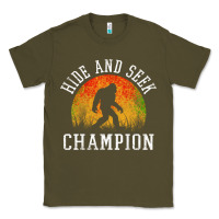 Army Green hide and seek champion Classic Tee - DesigneFamous