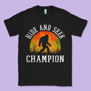 Hide And Seek Champion Classic Tee Designed By Designefamous