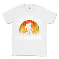White hide and seek champion Classic Tee - DesigneFamous