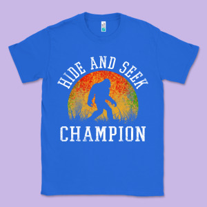 Hide And Seek Champion Classic Tee Designed By Designefamous