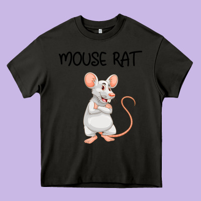 Mouse Rat Heavy Core Tee Designed By Bettercallsaul