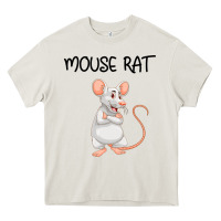 Cream Mouse Rat Heavy Core Tee - Bettercallsaul