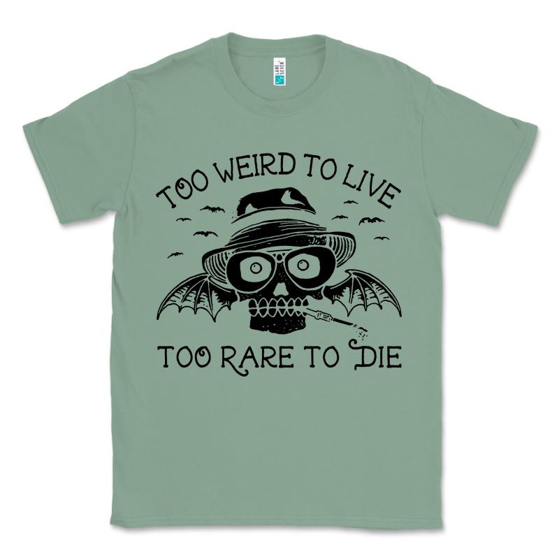 Hunter S Thompson  Fear And Loathing In Las Vegas Rare To Die Classic Tee by DesigneFamous | Teevron