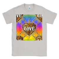 Moon Dust Pride lgbtq leopard love heart seamless pattern Classic Tee - BundleAndBundleShop