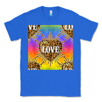 True Royal Pride lgbtq leopard love heart seamless pattern Classic Tee - BundleAndBundleShop