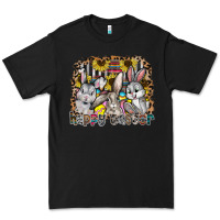Black Happy Easter Premium Tee - CowhideDigitalArt