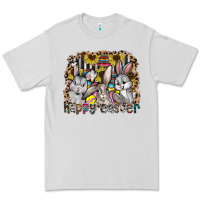 Dove Grey Happy Easter Premium Tee - CowhideDigitalArt