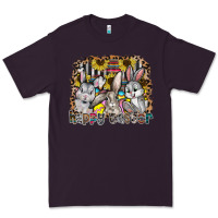 Plum Happy Easter Premium Tee - CowhideDigitalArt