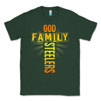 Sports Green god family steeler shirt father's day gift tee t shirt Classic Tee - DesigneFamous