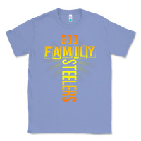 God Family Steeler Shirt Father's Day Gift Tee T Shirt Classic Tee | Teevron