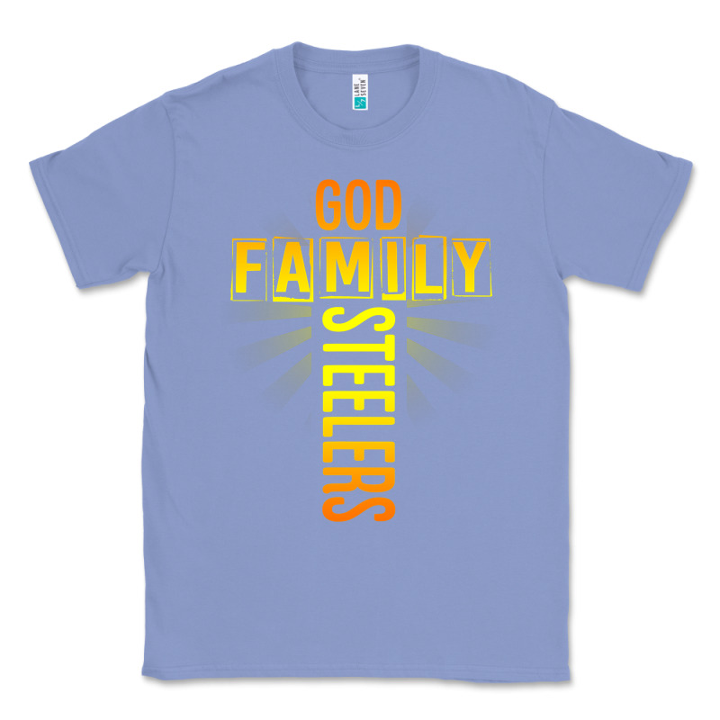 God Family Steeler Shirt Father's Day Gift Tee T Shirt Classic Tee by DesigneFamous | Teevron