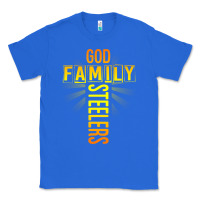 True Royal god family steeler shirt father's day gift tee t shirt Classic Tee - DesigneFamous