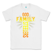 White god family steeler shirt father's day gift tee t shirt Classic Tee - DesigneFamous