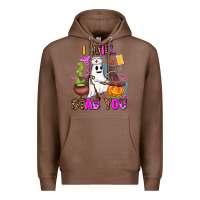 Chestnut i will stab you nurse Premium Hoodie - AdoDesignShop